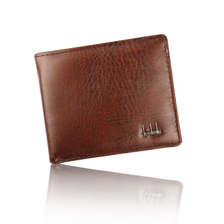 William Baylor Vintage Brown Leather Bifold Wallet - williambaylor